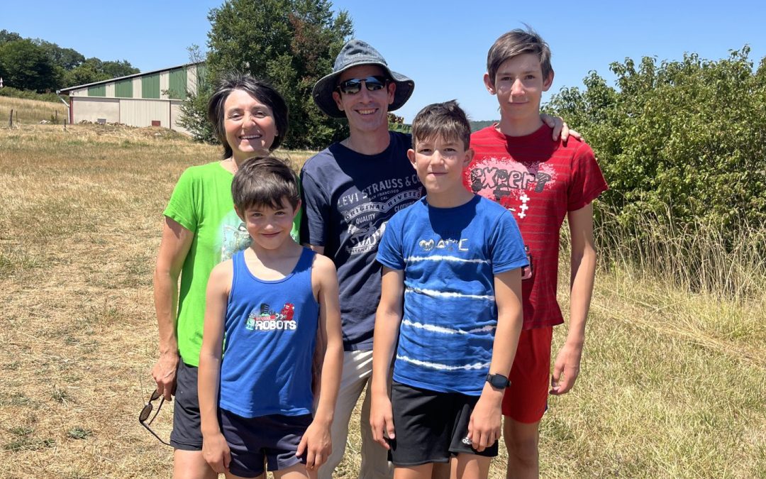 Lionel AINS et sa famille