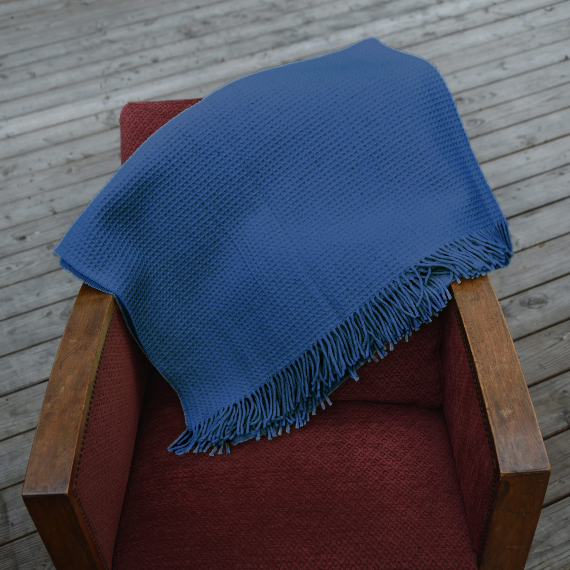 Plaid – tissage nid d’abeille – Image 4